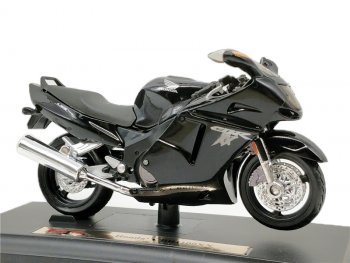 Модель мотоцикла Honda CBR1100xx Черного цвета масштаб 1 18  пм-00018356