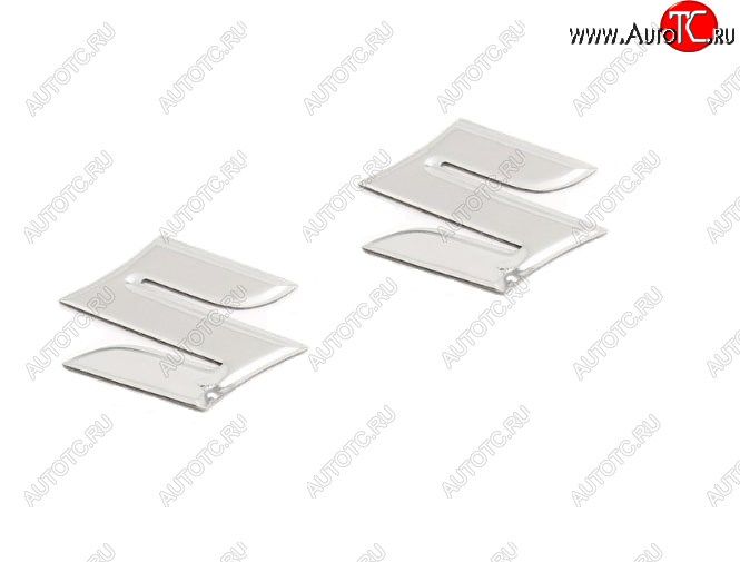 739 р. Наклейка на бак Логотип Suzuki 3D  пм-00017001  с доставкой в г. Кемерово