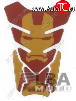 1 549 р. Наклейка на бак для мотоцикла Iron Man  пм-00017082  с доставкой в г. Кемерово