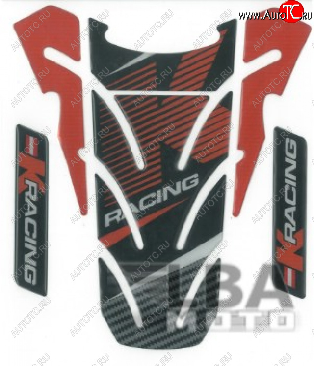 1 549 р. Наклейка на бак для мотоцикла KTM Racing  пм-00017108  с доставкой в г. Кемерово