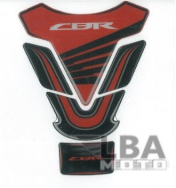 Наклейка на бак для мотоцикла Honda CBR 2 Красно-Черная  пм-00017122