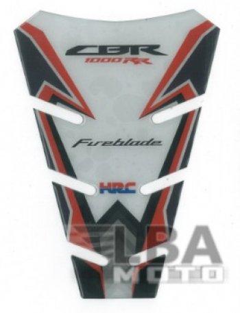 Наклейка на бак для мотоцикла Honda CBR1000RR Бело-Черно-Красный  пм-00017130