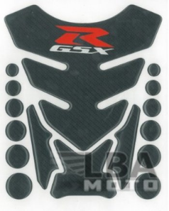 Наклейка на бак для мотоцикла Suzuki GSX-R Под Карбон 5  пм-00017138