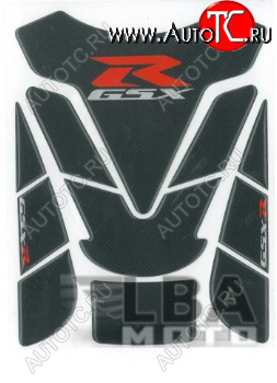 1 549 р. Наклейка на бак для мотоцикла Suzuki GSX-R Под Карбон 6  пм-00017142  с доставкой в г. Кемерово