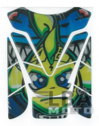 Наклейка на бак для мотоцикла VR46 AGV 3  пм-00017146