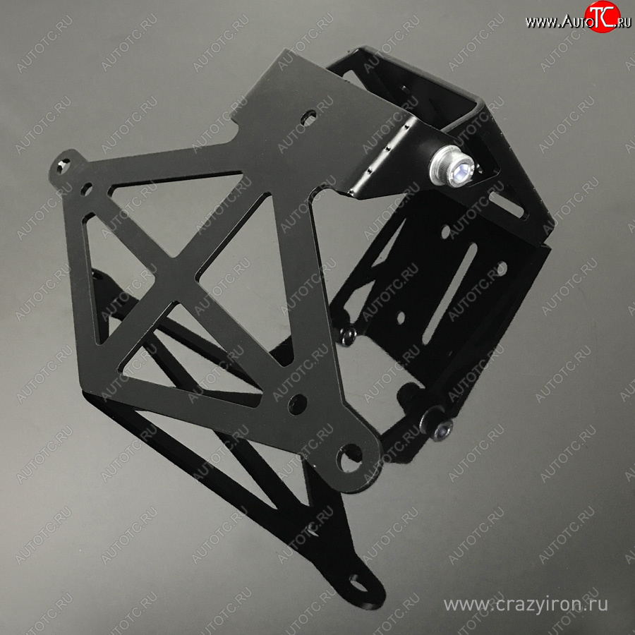 2 399 р. CRAZY IRON Рамка крепления номерного знака SPORT, регулируемая, метал  5563  с доставкой в г. Кемерово