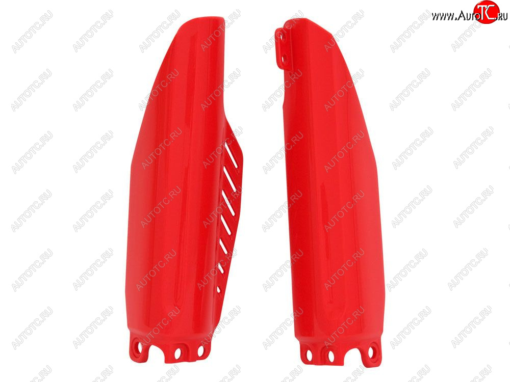 3 199 р. Защита вилки (пара) R-Tech Honda CR85 03-07, CRF150 07-22 (R-PSCRFRS0150) Красный  r-pscrfrs0150  с доставкой в г. Кемерово