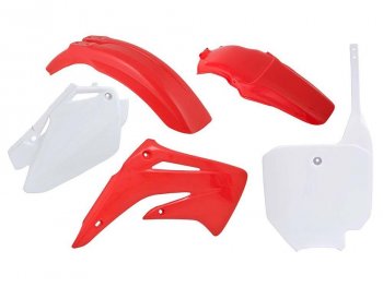 Комплект пластика R-Tech Honda CR85 03-07 (R-KITCRF-OEM-511) Красно-Белый  r-kitcrf-oem-511