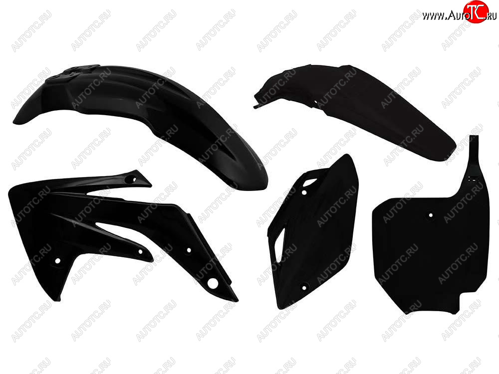 12 749 р. Комплект пластика R-Tech Honda CRF150 07-22 (R-KITCRF-NR0-510) Черный  r-kitcrf-nr0-510  с доставкой в г. Кемерово
