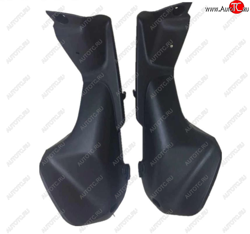 3 199 р. Правая накладка пластика от фары к баку для Honda CBR600 F4i 2001-2007 Без цвета  пм-00015896  с доставкой в г. Кемерово