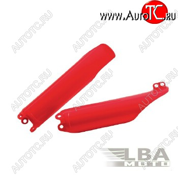 3 949 р. Защита вилки (пара) R-Tech Honda CRF250R450R 02-17, CRF250XCRF450X 05-17 (R-PSCR0RS0003) красные  r-pscr0rs0003  с доставкой в г. Кемерово