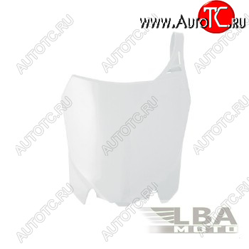 3 199 р. Щиток номера передний R-Tech Honda CRF250R 14-17, CRF450R 13-16 (R-TBCRFBN0013) белый  r-tbcrfbn0013  с доставкой в г. Кемерово