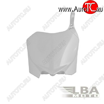3 199 р. Щиток номера передний R-Tech Honda CRF250R 10-13, CRF450R 09-12 (R-TBCRFBN0009) белый  r-tbcrfbn0009  с доставкой в г. Кемерово