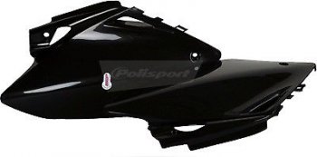 Щиток бокового номера POLISPORT CRF250R 14-15CRF450R 13-15 8606800003 черный  250177-776-7497