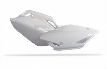 Щиток бокового номера POLISPORT CFR150R 07-15 8604000001 белый  250177-776-7076