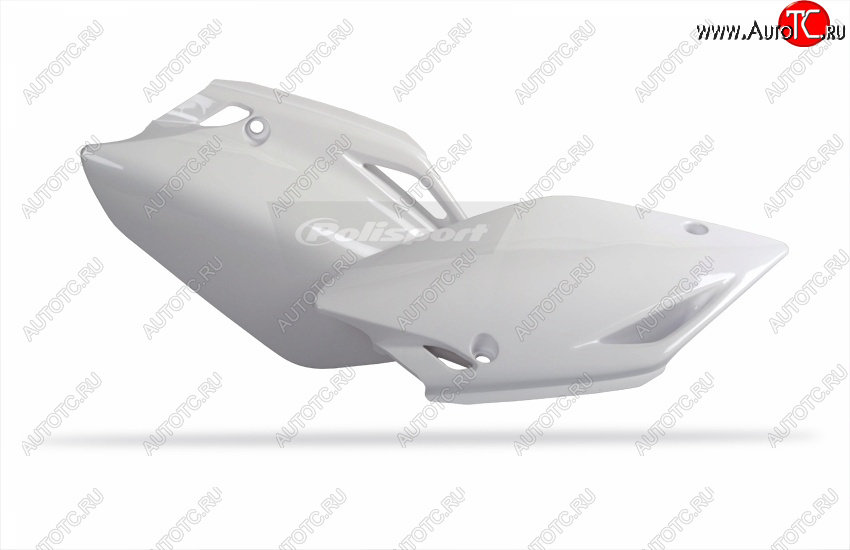 1 899 р. Щиток бокового номера POLISPORT CFR150R 07-15 8604000001 белый  250177-776-7076  с доставкой в г. Кемерово