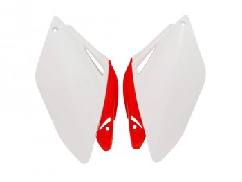 Обтекатели задн. боковые R-Tech Honda CRF250R 06-09 (R-FICRFBNRS060) белыекрасные   r-ficrfbnrs06