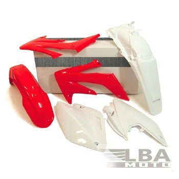 Комплект пластика R-Tech Honda CRF250X 04-17 (R-KITCRX-OEM-412) красный-белый  r-kitcrx-oem-412