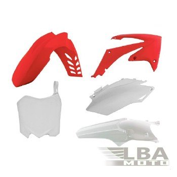 Комплект пластика R-Tech Honda CRF250R 11-13, CRF450R 11-12 (R-KITCRF-OEM-516) красный-белый  r-kitcrf-oem-516