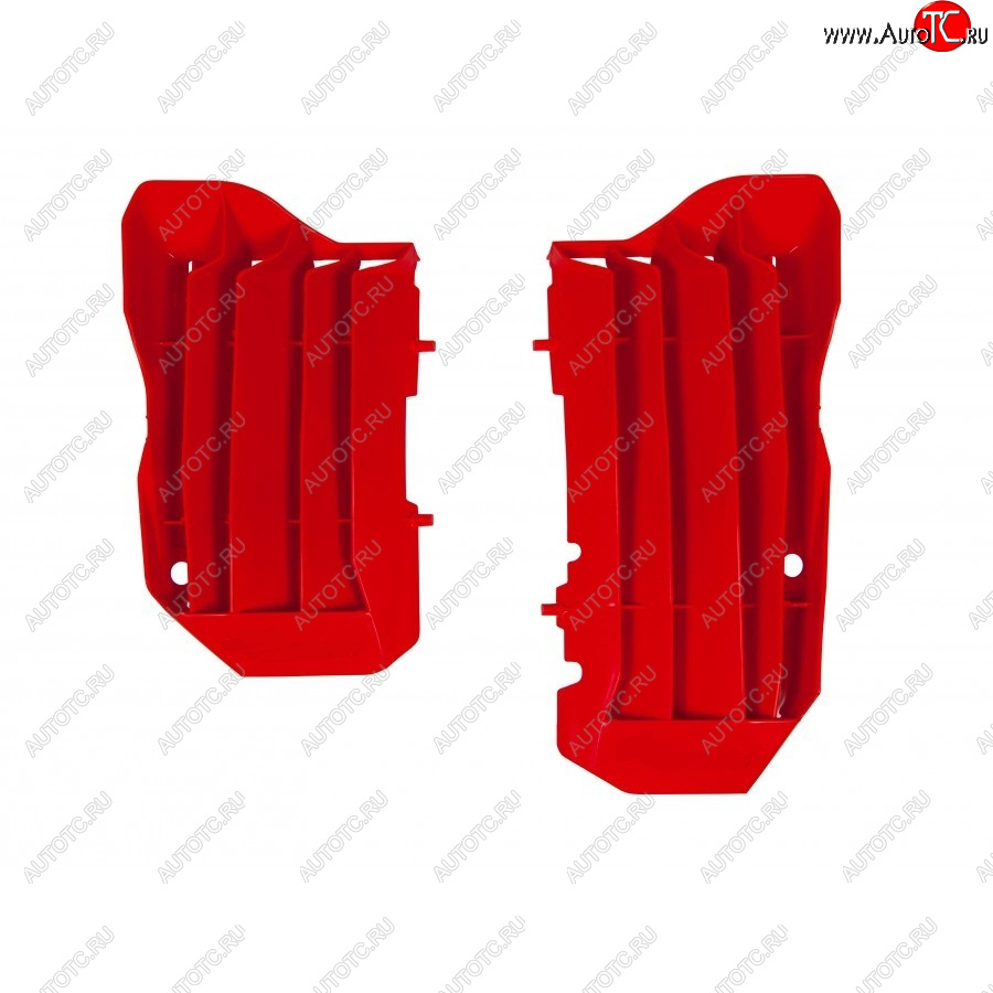 4 549 р. Решетки радиатора усиленные R-Tech Honda CRF450RRX 17-18 красные  (R-GRCRFRS0017)  r-grcrfrs0017  с доставкой в г. Кемерово