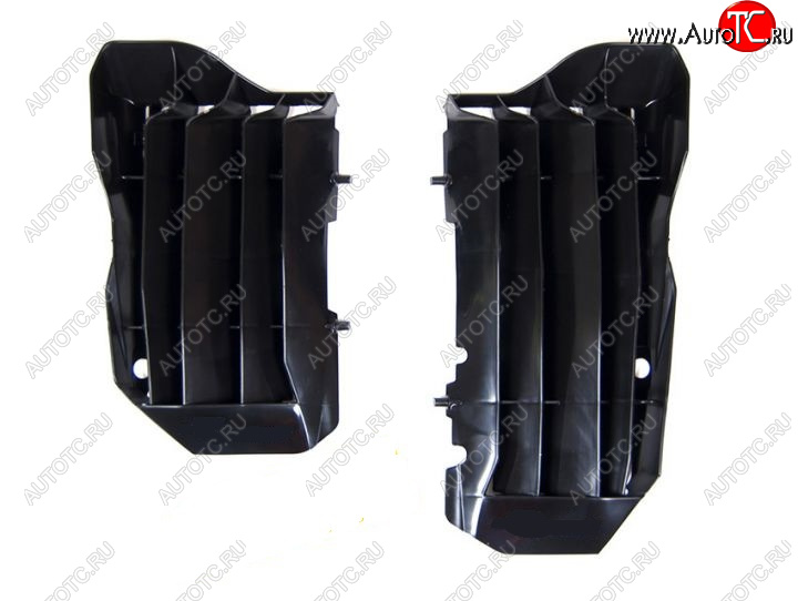 4 549 р. Решетки радиатора усиленные R-Tech Honda CRF450RRX 17-18 черные  (R-GRCRFNR0017)  r-grcrfnr0017  с доставкой в г. Кемерово