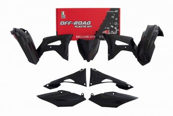 Комплект пластика R-Tech Honda CRF250R 19-20, CRF450R 19-20 (R-KITCRF-NR0-519) черный  r-kitcrf-nr0-519