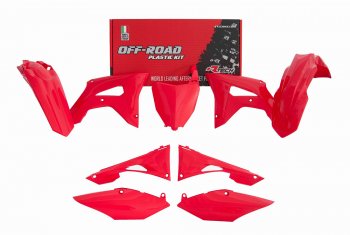 Комплект пластика R-Tech Honda CRF250R 19-20, CRF450R 19-20 (R-KITCRF-RS0-519) красный  r-kitcrf-rs0-519