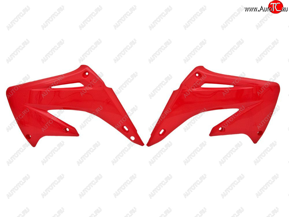 5 899 р. Обтекатели радиатора R-Tech Honda CR125250 02-07 (R-CVCR0RS0203) красные  r-cvcr0rs0203  с доставкой в г. Кемерово
