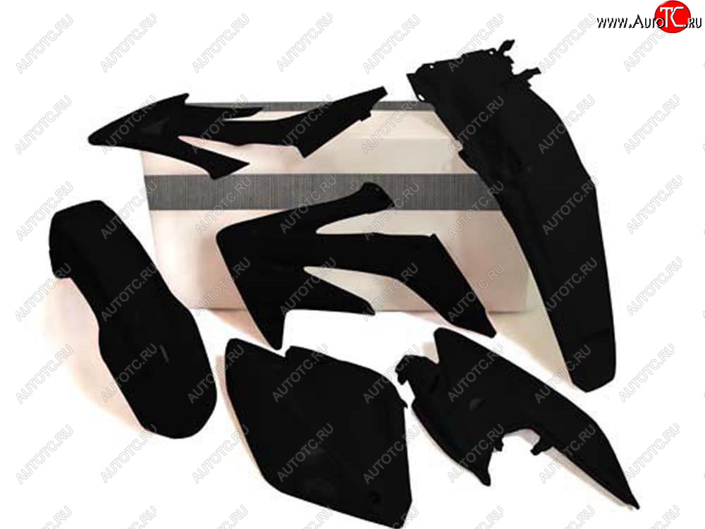 11 799 р. Комплект пластика R-Tech Honda CRF250X 04-19 (R-KITCRX-NR0-412) Черный  r-kitcrx-nr0-412  с доставкой в г. Кемерово