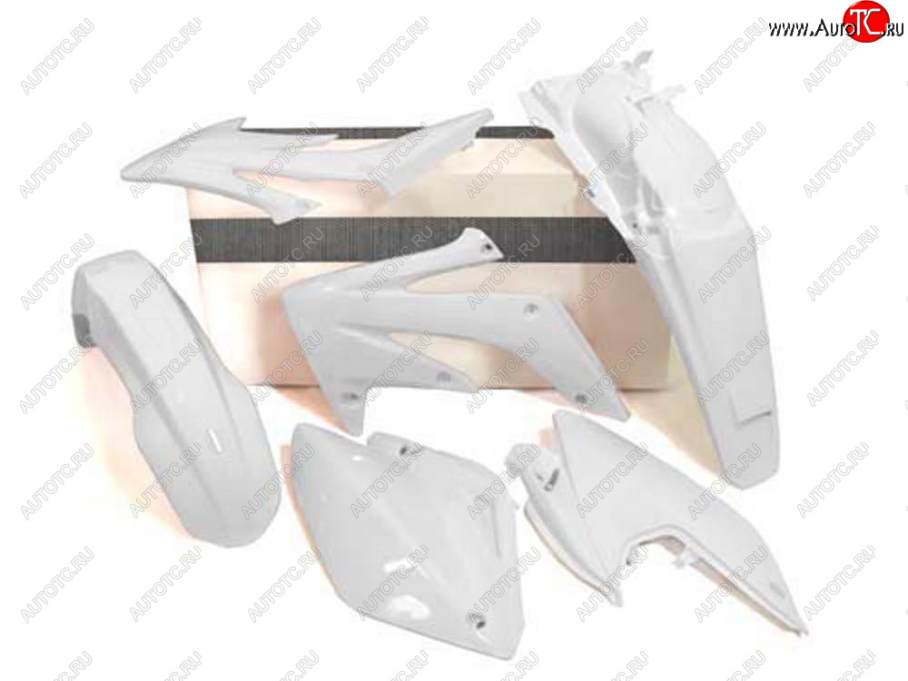 11 799 р. Комплект пластика R-Tech Honda CRF250X 04-19 (R-KITCRX-BN0-412) Белый  r-kitcrx-bn0-412  с доставкой в г. Кемерово