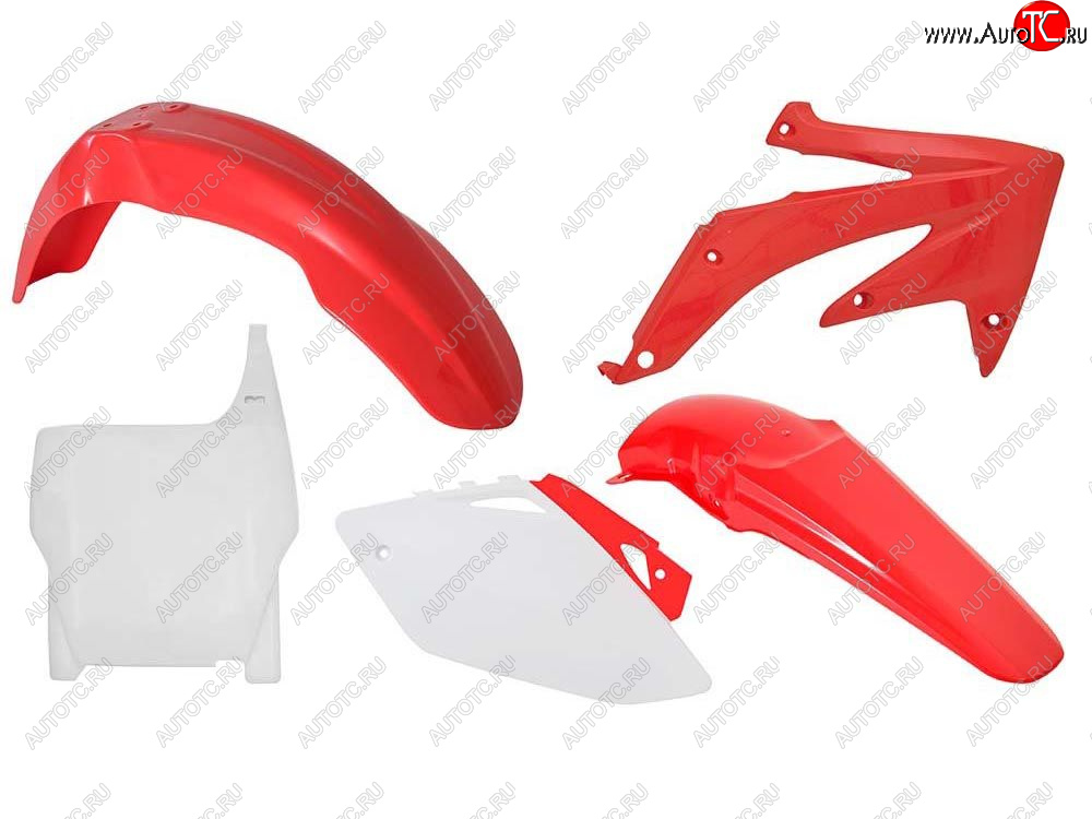 12 749 р. Комплект пластика R-Tech CRF450R 05-06 Original (R-KITCRF-OEM-506)  r-kitcrf-oem-506  с доставкой в г. Кемерово