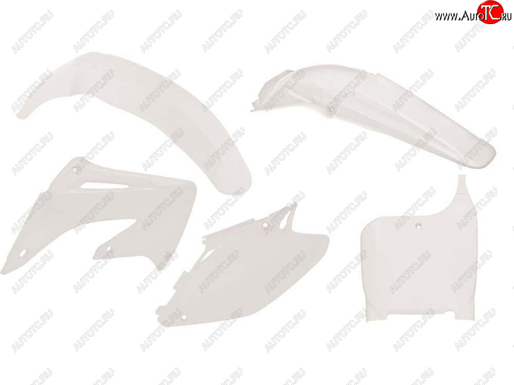 12 749 р. Комплект пластика R-Tech Honda CR125250 2002-2003 (R-KITCR0-BN0-502) Белый  r-kitcr0-bn0-502  с доставкой в г. Кемерово