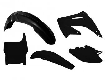 Комплект пластика R-Tech Honda CR125250 2004-2007 (R-KITCR0-NR0-503) Черный  r-kitcr0-nr0-503