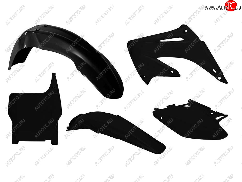 12 749 р. Комплект пластика R-Tech Honda CR125250 2004-2007 (R-KITCR0-NR0-503) Черный  r-kitcr0-nr0-503  с доставкой в г. Кемерово