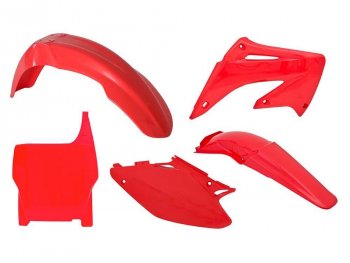 Комплект пластика R-Tech Honda CR125250 2004-2007 (R-KITCR0-RS0-503) Красный  r-kitcr0-rs0-503