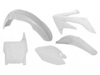 Комплект пластика R-Tech Honda CRF250R 04-05 (R-KITCRF-BN0-507) Белый  r-kitcrf-bn0-507