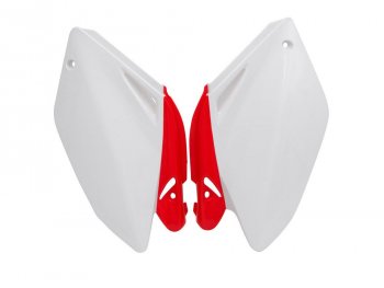 Обтекатели задн. боковые R-Tech Honda CRF250 04-05 (R-FICRFBNRS04) Бело-Красный  r-ficrfbnrs04