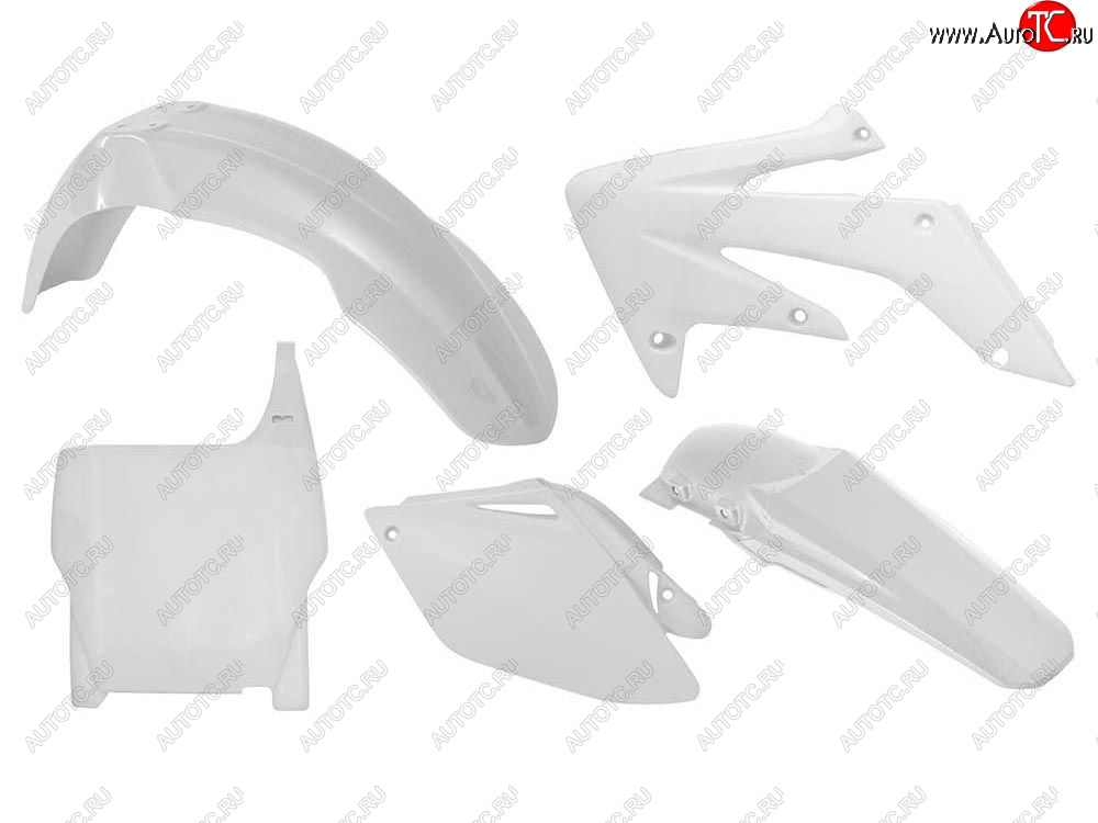 12 749 р. Комплект пластика R-Tech Honda CRF250R 06-07 (R-KITCRF-BN0-508) Белый  r-kitcrf-bn0-508  с доставкой в г. Кемерово