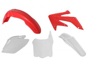 Комплект пластика R-Tech Honda CRF250R 08-09 (R-KITCRF-OEM-588) Бело-Красный  r-kitcrf-oem-588