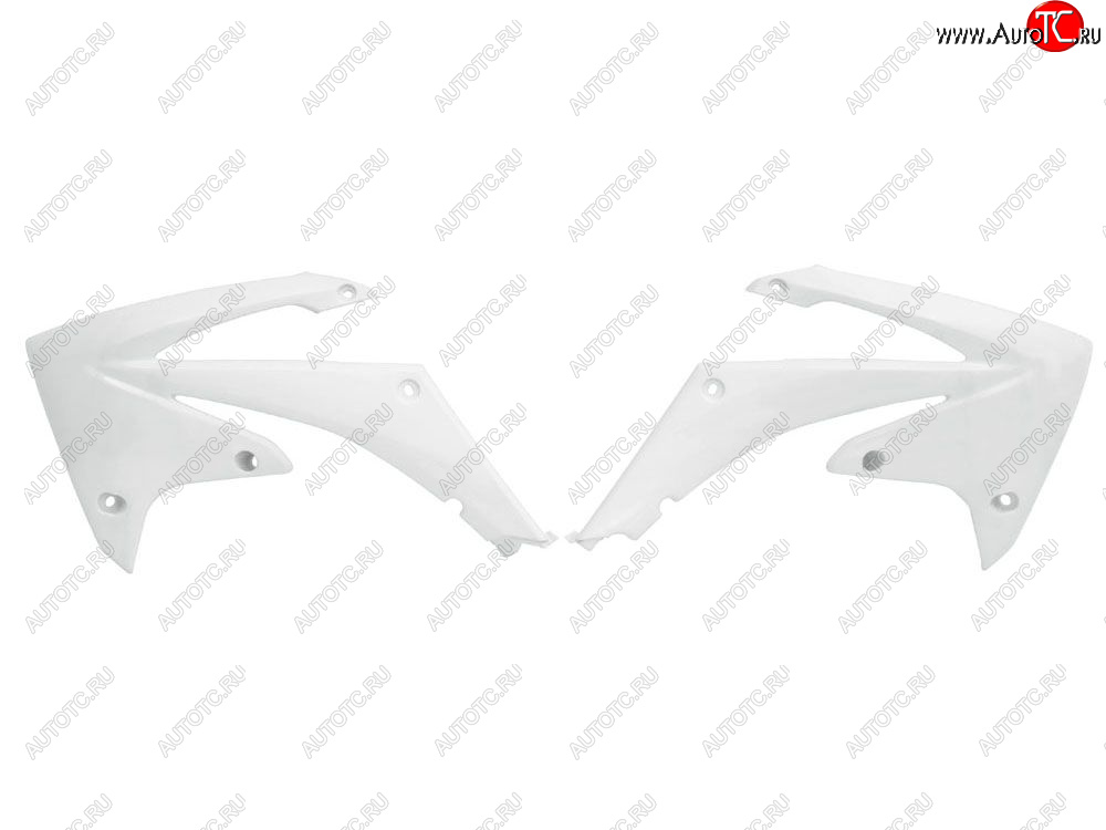 5 899 р. Обтекатели радиатора R-Tech Honda CRF250R 10-13, CRF450R 09-12 (R-CVCRFBN0009) Белый  r-cvcrfbn0009  с доставкой в г. Кемерово