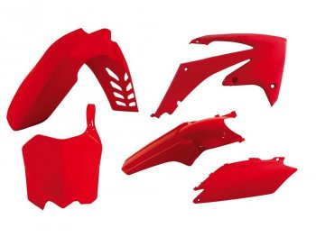 Комплект пластика R-Tech Honda CRF250R 11-13, CRF450R 11-12 (R-KITCRF-RS0-516) Красный  r-kitcrf-rs0-516