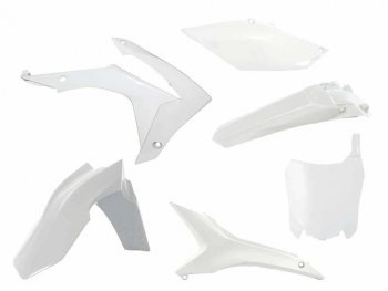 Комплект пластика R-Tech Honda CRF250R 14-17, CRF450R 13-16 (R-KITCRF-BN0-517) Белый  r-kitcrf-bn0-517