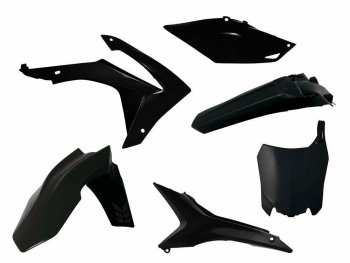 Комплект пластика R-Tech Honda CRF250R 14-17, CRF450R 13-16 (R-KITCRF-NR0-517) Черный  r-kitcrf-nr0-517