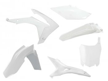 Комплект пластика R-Tech Honda CRF250R 14-17, CRF450R 13-16 (R-KITCRF-BN0-518) Белый  r-kitcrf-bn0-518