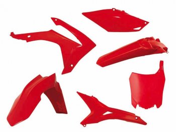 Комплект пластика R-Tech Honda CRF250R 14-17, CRF450R 13-16 (R-KITCRF-RS0-518) Красный  r-kitcrf-rs0-518