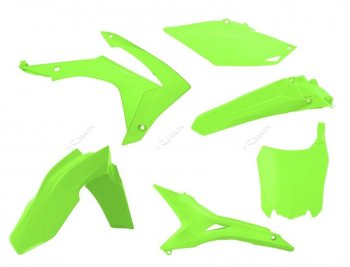 Комплект пластика R-Tech Honda CRF250R 14-17, CRF450R 13-16 (R-KITCRF-GF0-518) Желтый Неон  r-kitcrf-gf0-518