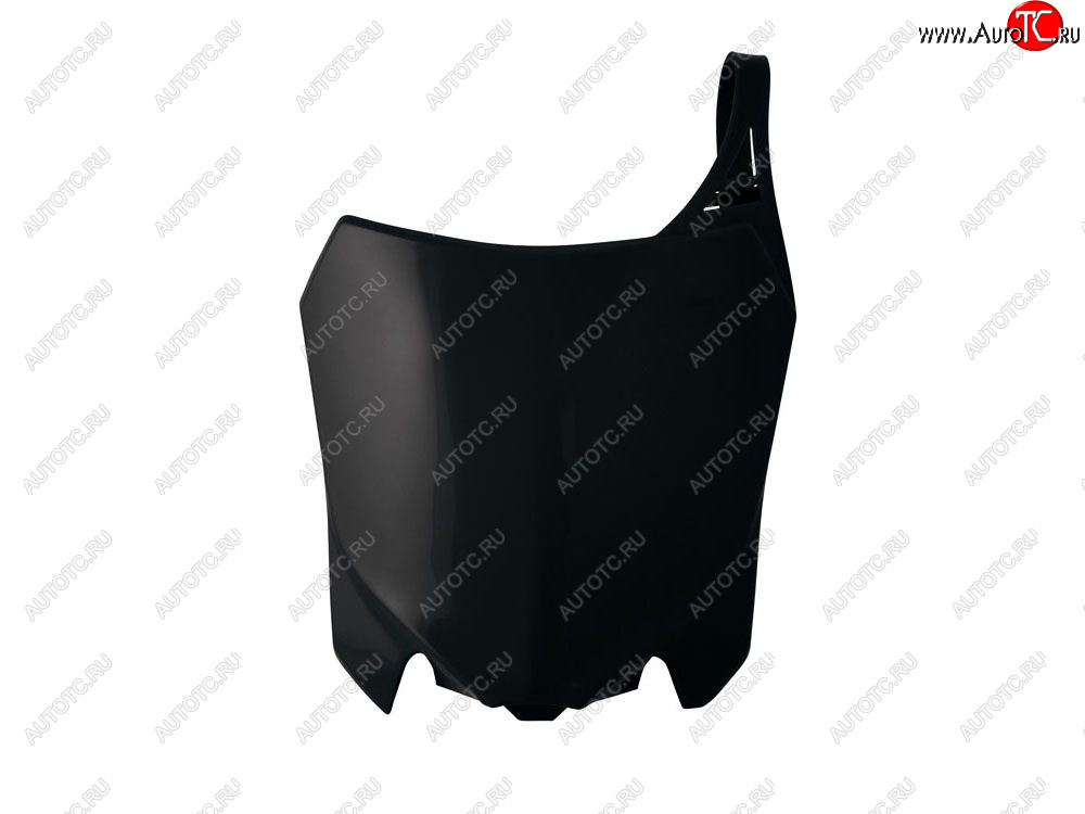 3 199 р. Щиток номера передний R-Tech Honda CRF250R 14-17, CRF450R 13-16 (R-TBCRFNR0013) Черный  r-tbcrfnr0013  с доставкой в г. Кемерово