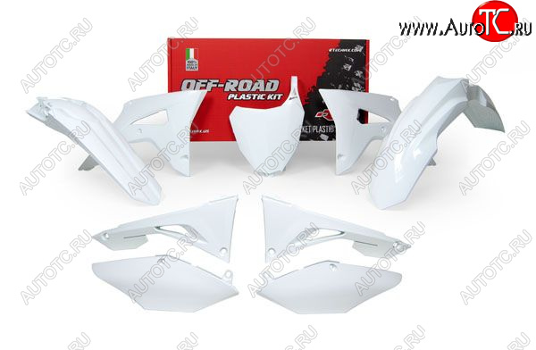 14 999 р. Комплект пластика R-Tech Honda CRF250R 18, CRF450R 17-18 (R-KITCRF-BN0-599) белый  r-kitcrf-bn0-599  с доставкой в г. Кемерово