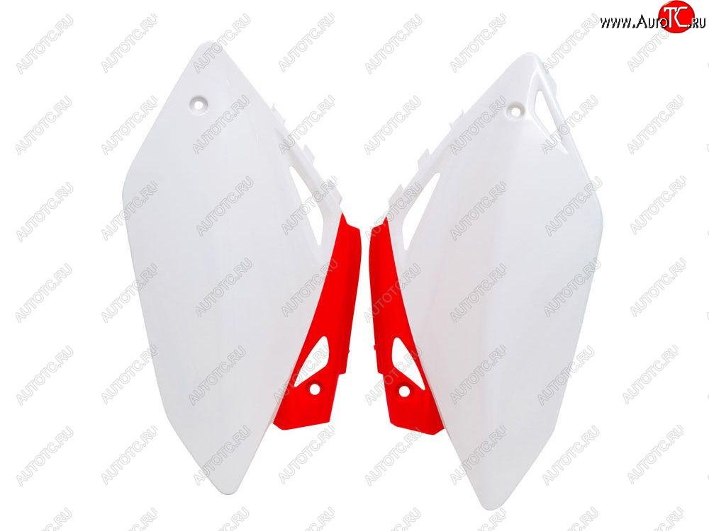7 419 р. Обтекатели задние R-Tech Honda CRF450R 05-06 (R-FICRFBNRS05) бело-красный  r-ficrfbnrs05  с доставкой в г. Кемерово