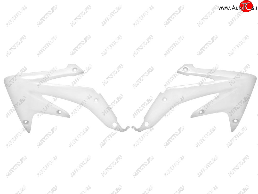 5 899 р. Боковины радиатора R-Tech Honda CRF450X 08-17 (R-CVCRFXBN008) белый  r-cvcrfxbn008  с доставкой в г. Кемерово
